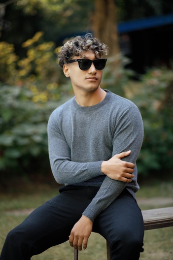R. GENTS SWEATER PLAIN (AWB)