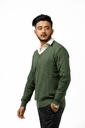 GENTS V NECK PULLOVER | DYED