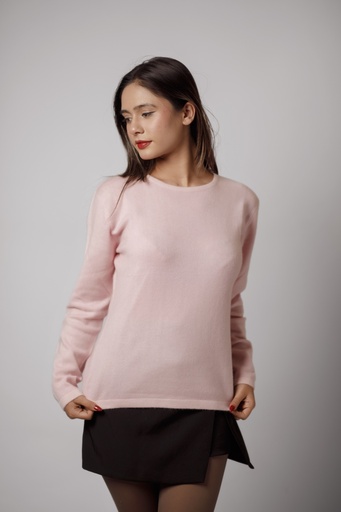 Ladies Crew-Neck Pullover | Dyed